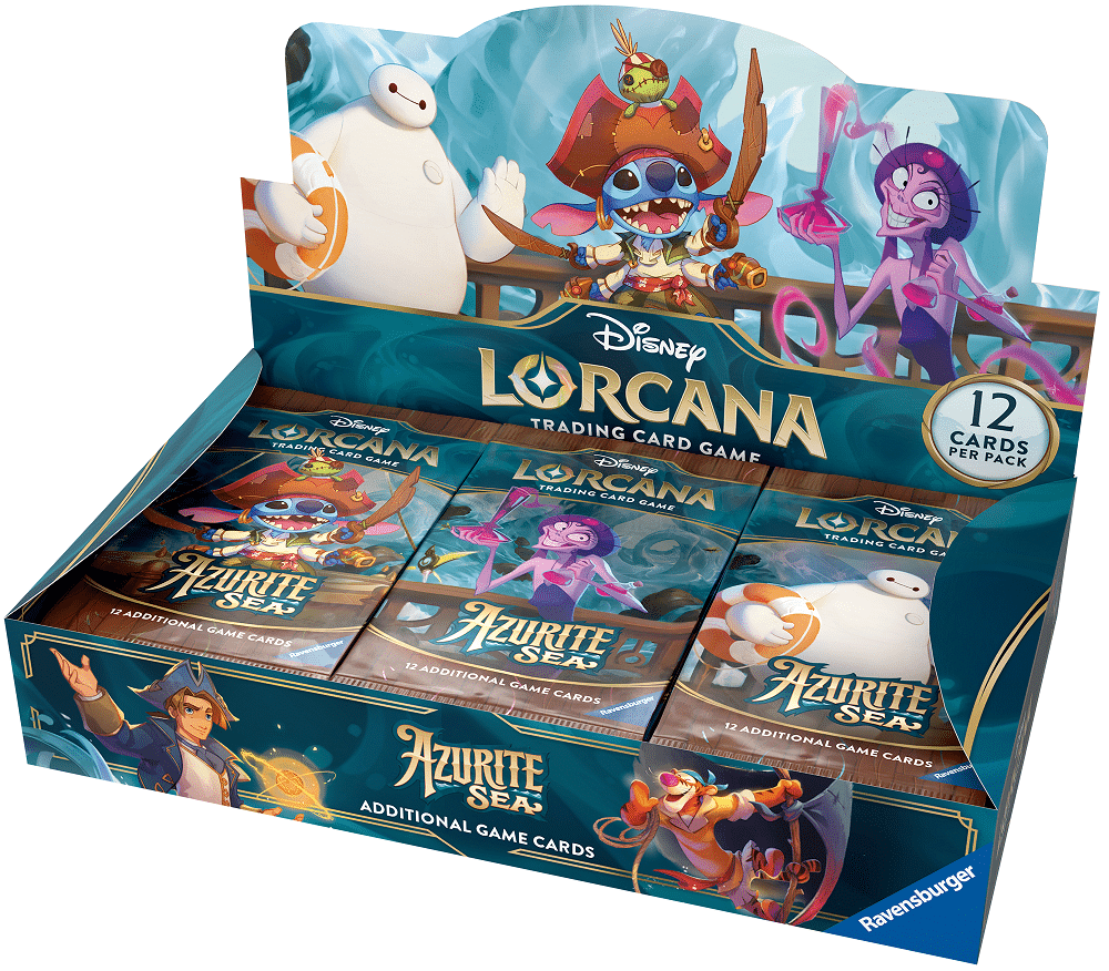 Disney Lorcana Azurite Seas Booster Box image 0